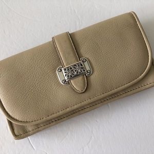 Brighton Cream wallet NWT